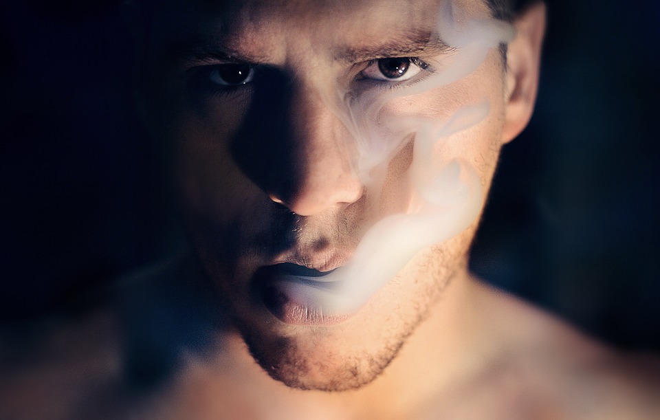Man, Smoke, Portrait, Smoker, Smoking, Cigarette