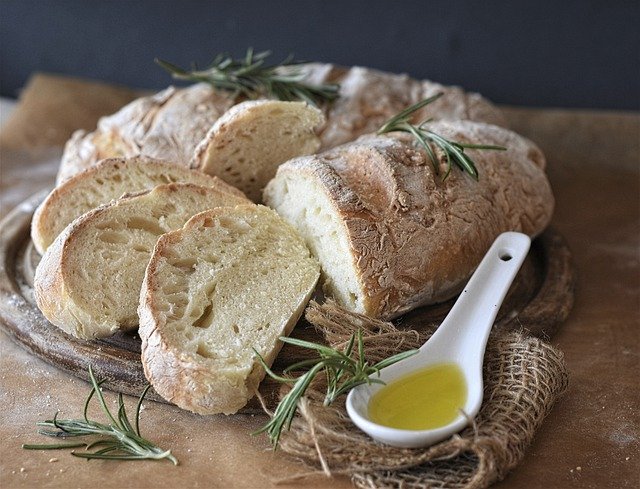 Texas olive oil bread